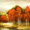Autumn Birchwood I Poster Print by Michael Marcon - Item # VARPDX9761A